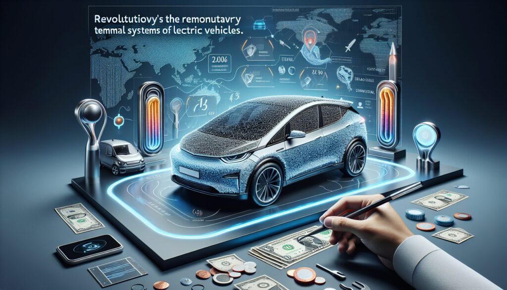 High-resolution image of phase change materials highlighting advanced thermal systems in electric vehicle technology.