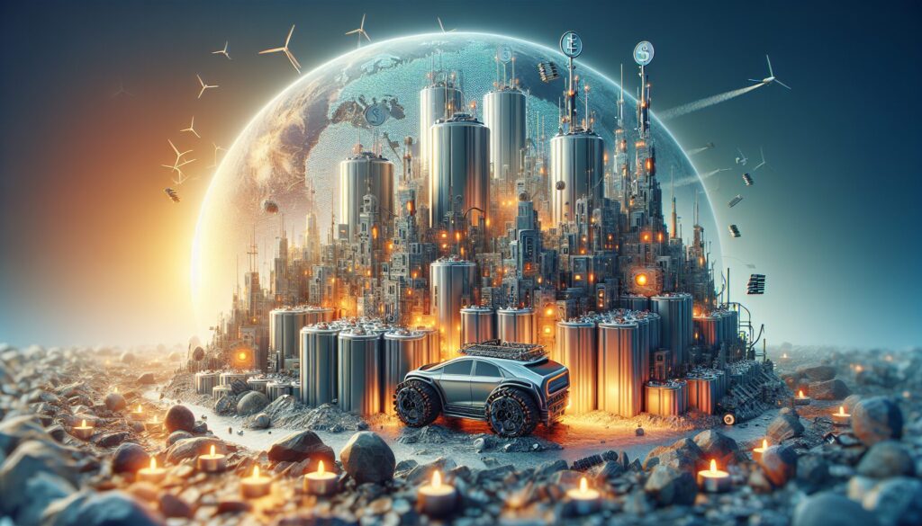 Everything You Need to Know About Second-Life Applications for Electric Vehicle Batteries Repurposed electric vehicle batteries power a sleek, modern energy storage system in a well-lit, balanced composition.